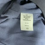 Susana Monaco Laser Cut Navy Shift Dress - Size 10 Photo 10