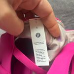 Lululemon Energy Longline Bra Medium Support, B–D Cups Sonic Pink Size 6 Photo 7
