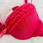 Pink bra with ruffle detail 38B Size undefined Photo 0