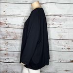 Catherines NWT Size 5X 34/36W Black 'Joy' Embellished Christmas Knit Top Shirt Photo 2