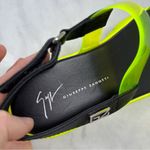 Giuseppe Zanotti NEW  Apocalypse Chunky Platform Sole Sandal Shoes Neon Black 39 Photo 9
