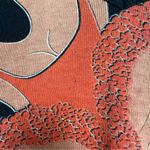 Custo Barcelona Vintage Y2K V-Neck Top Knit Sleeves Photo 4