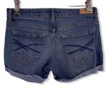 Aeropostale Aeropostle Denim Midi Cutoff Shorts Size 00 Photo 1