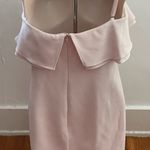 Karl Lagerfeld  Paris blush pink ruffle spaghetti straps bodycon dress, size 2 Photo 7