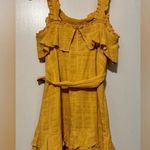 Here Comes the Sun  mustard sleeveless dress size M Photo 4