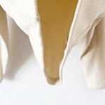 Madewell  Striped Jacquard Funnelneck Top in Antique Cream Photo 5