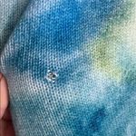 Anthropologie watercolor tie-dye knit sweater Photo 10