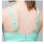Lululemon Mint Blue Ta Ta Tamer Adjustable Strap Sports Bra Size 36 C Photo 8