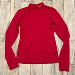 Nike NEW women's large (compression) DRI-FIT Pink mock w/thumb slots Photo 0