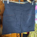 Diesel Vintage Y2K  Distressed Black Skirt Size 29 Photo 5