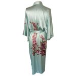OLD SHANGHAI Women’s Silk Kimono Long Robe Hand Photo 7