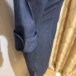 Demin dress with button up front and side slits Blue Photo 6