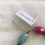 Genuine Agate Precious Stones Chunky Necklace Photo 7