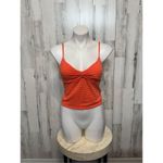 Derek Heart  orange blouse tank top Photo 1