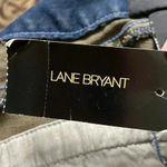 Lane Bryant NWT WO SIZE 26 DENIM MIDI DENIM SKIRT PLEATS POCKETS Photo 14