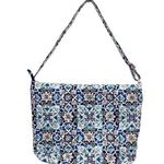 Vera Bradley Hobo Shoulder Bag in Lisbon Medallion Cool Photo 0