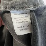 Joah Brown  Oversized Crew Tee in Washed Black OS Photo 6