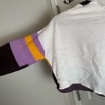 H&M  Divided Jacquard-Knit Mock Turtleneck Sweater size small Photo 7