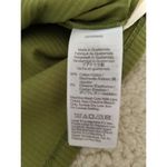 Madewell  Women Square Neck Long Sleeve Ribbed Cropped Sleekhold Green Top Size S Photo 6