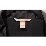 Victoria's Secret VICTORIA’S SECRET Black Nightshirt White Trim Photo 3