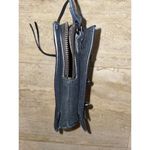 Botkier bolkier New York Black leather Crossbody Clutch‎ zippers Purse Bag 9.5x6.5x2” Photo 7