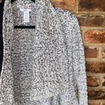 Bar III  Black & Gray Open Front Cardigan Sweater Women's Size Small Photo 1
