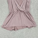 Kimchi Blue Womens Cami Top S Pink Surplice V Neck Spaghetti Strap Smock Waist Photo 10