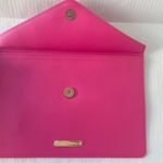 Juicy Couture Envelope Clutch Bag Bright Barbie Pink Gold Studs NWOT Photo 5