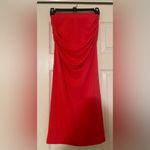 H&M NWT  Bandeau Strapless Midi Dress Size XS Fitted Bodycon Photo 1