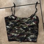I am gia  Sparkly Camouflage Cropped Tank Top Photo 2