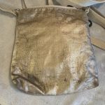 Kipling  Keiko Crossbody Mini Bag Gold Triple Zip Purse Small Metallic Photo 5