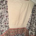 ZARA  Beige and Red Floral Maxi Dress Photo 6