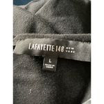 Lafayette 148 New York Black Dress Layered Sleeveless Viscose Blend Size Large Photo 8