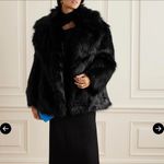 Frankie Shop Fallon fur coat Black Size M Photo 1