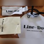 Line and Dot NWT  Thea Square Neck Blouse Caramel Puffed Sleeves Size Medium Photo 12