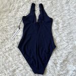 Robin Piccone Ava Plunge One-Piece swimsuit in Navy blue size 2 Photo 12