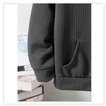 SheIn Young Boy Letter Patched Kangaroo Pocket Hoodie Photo 2