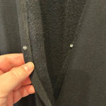 Beyond Yoga Black Overlapping Long Sleeve Fleece Jumpsuit Large Photo 13