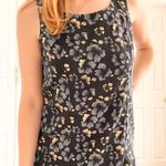 Vintage 90’s Floral Handmade Mini Dress Blue Size 2 Photo 3