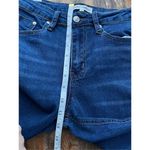 Almost Famous B6  Women's Denim Frayed‎ Flared Jeans Blue Size 5 Photo 6