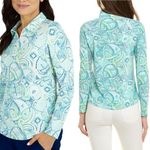 IBKUL Mariel Long Sleeve 1/4 Zip Turquoise
Multi Mosaic Shirt Golf UPF 50+ S🧡 Green Photo 1