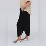 Three Bird Nest Black So Comfy Drawstring Maxi Skirt Size M Photo 1