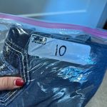 Big star Sweet Boot Ultra Low Rise Jean Embroidered Pocket Dark Wash 26R Photo 8