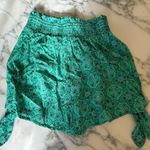 Band of Gypsies NWOT collective Kelly green tassel shorts - no size tag Photo 4