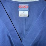 Cherokee  Workwear Women's Navy Blue Scrub Top NWT-Medium Photo 4