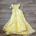 Yellow Smocked Tiered High Photo 0