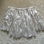 The Kemist Dress Pomona Off the Shoulder Relaxed Flowy Mini White UK18/US14 Photo 0