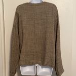 Eileen Fisher  Organic Linen Tweed Style Cardigan Photo 4