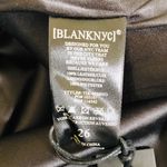 BLANK NYC NWT Grommet Suede Skirt in Castle Black Photo 6