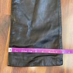 Gap VTG  100% Leather Mid Rise Boot Cut Pants Photo 9